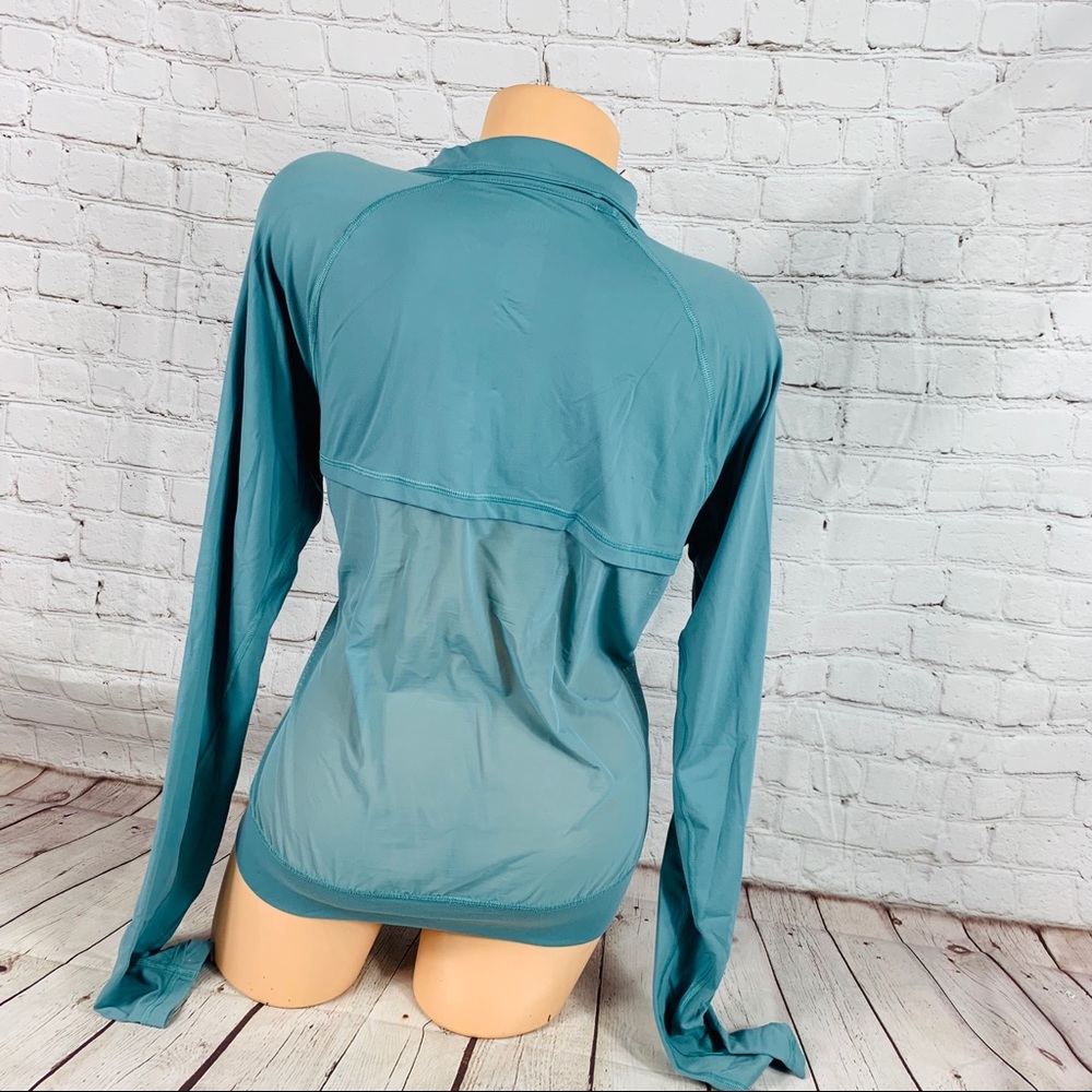 VS Victoria Sport Full Zip Track Jacket In Aqua - Picture 8 of 8